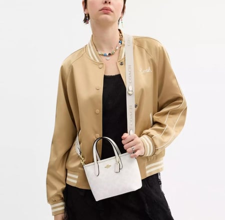 City Mini Tote Bag In Signature Canvas