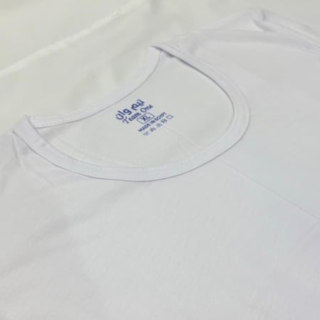 فنيلة نص كم قطن رجالي تيم ون