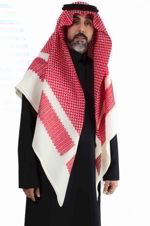 شماغ احمر بيج