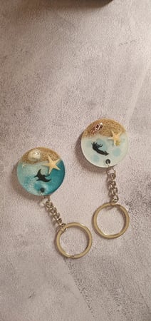 رمل مرجان طبيعي زينة للريزن و للشموع لا يعكر الشفافية