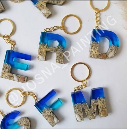 رمل مرجان طبيعي زينة للريزن و للشموع لا يعكر الشفافية