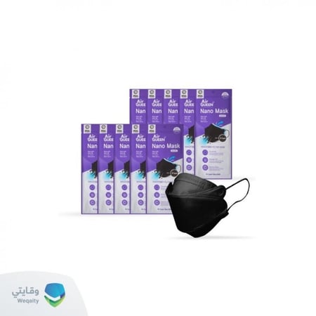 اير كوين اسود 10 كمامات