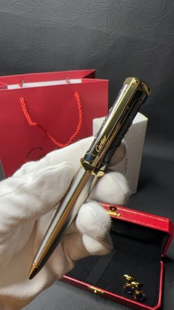 قلم سانتوس مذهب