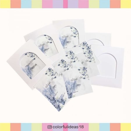 ظرف عيديات 1 مفرغ من الوسط - عيد