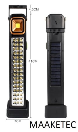 مصباح للطوارئ بالطاقة الشمسية HAOERLIANG HEL: 6866T EMERGENCY LIGHT SOLAR CHARGING