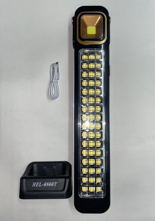 مصباح للطوارئ بالطاقة الشمسية HAOERLIANG HEL: 6866T EMERGENCY LIGHT SOLAR CHARGING