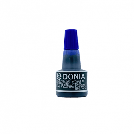 حبر اسطمبة أزرق 30ml