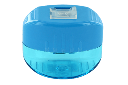 براية كوم الماني  بلاستيك شكل بيضوي مع غطاء سحب متوفرة بعدة الوان