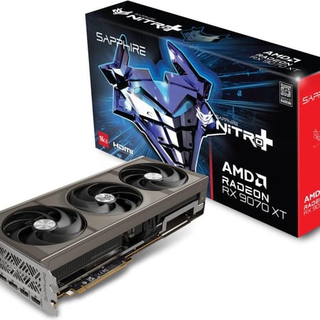 كرت شاشة Sapphire NITRO+ AMD Radeon RX 9070 XT 16GB