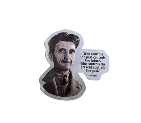 ستيكر-جورج أورويل