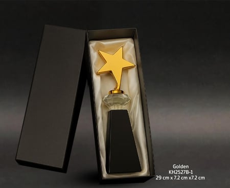 مجسم نجمة كريستال