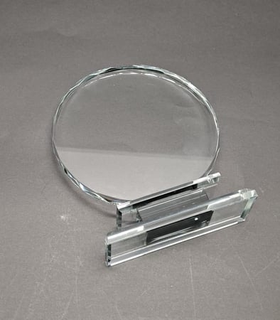 درع زجاج دائري