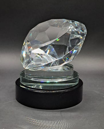 مجوهرة كريستال قلب