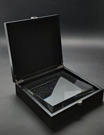 درع كريستال استاند مستطيل