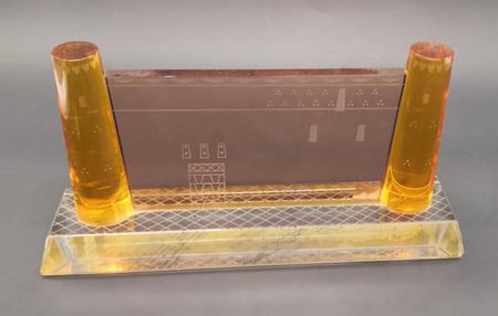 مجسم مصمك كريستال