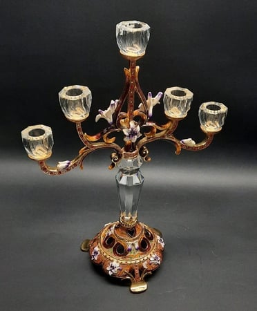 شمعدان كريستال بوهيمي