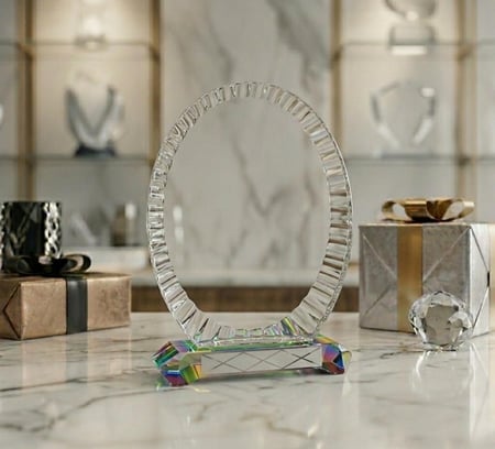 درع كريستال مقرش