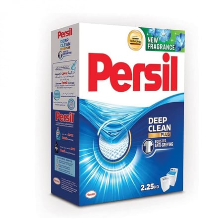 هنكل | برسيل | مسحوق غسيل ملابس | عالي الرغوة | عادي | ازرق | 2.25 كجم | كرتون | 6 حبة