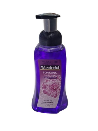وندرفل | رغوة لغسيل اليدين | بنفسجي | سيكرت جوي | 500 مل | كرتون | 12 حبة