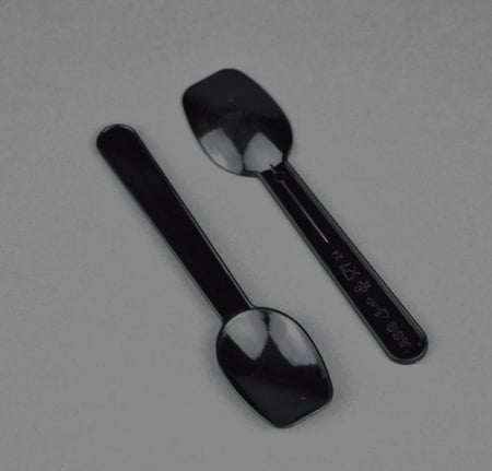 عسق | ملاعق تذوق | ملاعق للحلى | صغيرة | 72 حبة | كرتون | 28 شدة