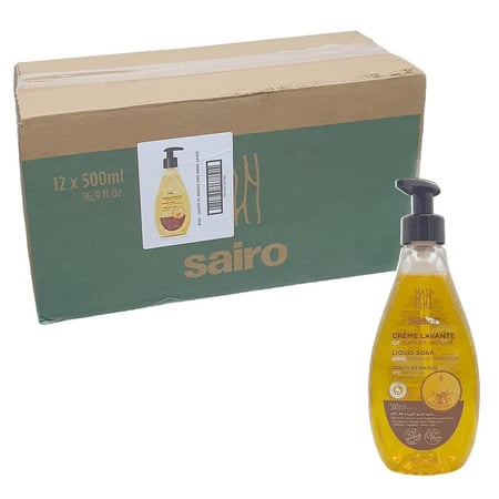 سايرو | سائل غسيل اليدين | ذهبي | 500 مل | كرتون | 12 حبة