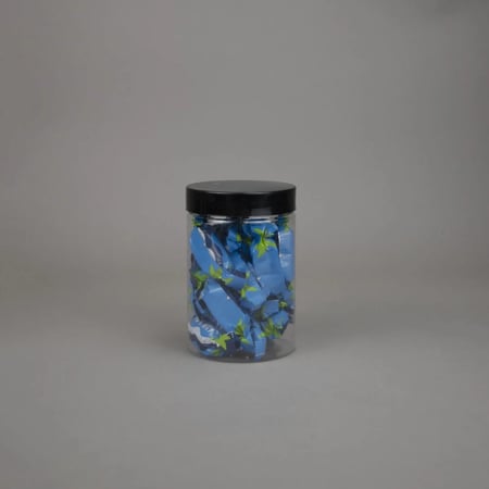 عسق | برطمان | كرتون علب بلاستيك اسطواني | شفاف | رقم 550*82 | 550 مل | 120 حبة | AS550-120