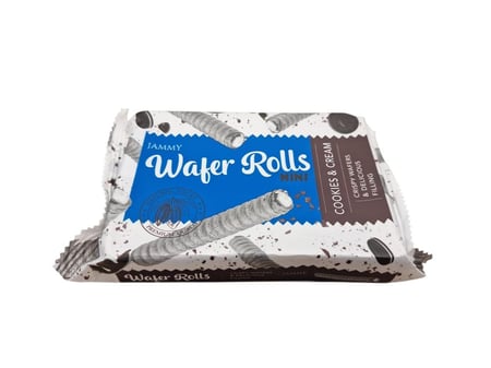 جامي | كرتون بسكويت ميني رولز | اوريو | 65 جرام | 12 حبة