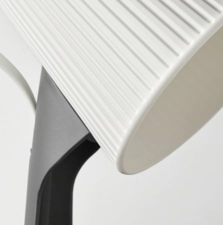 مصباح مكتب رمادي غامق / ابيض Work Lamp Dark Grey White