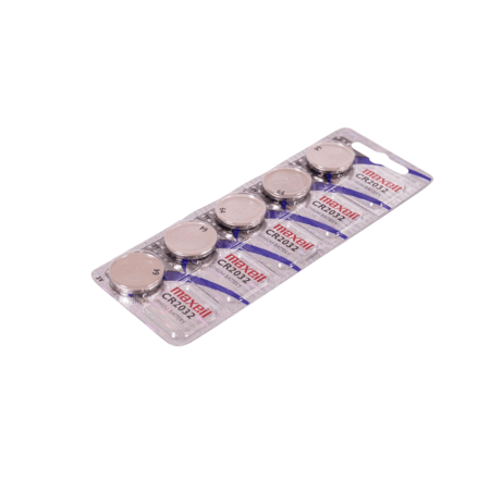 ماكسيل | بطارية ليثيوم خلية زر | MACR2032-5 | (3 فولت، عبوة بليستر من 5 قطع)