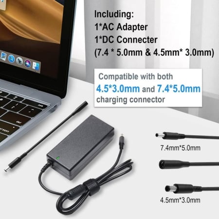 ناتنو | شاحن لابتوب محول تيار 90 واط | ديل انسبيرون Natno | Laptop Charger | Dell Inspiron | DL65195334
