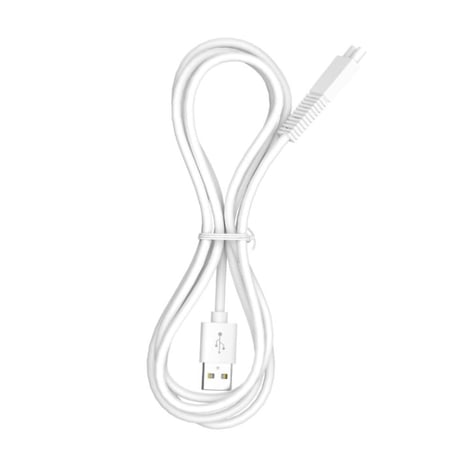 كيبل شحن جهاز تنظيف الأسنان الخيط المائي أبيض (H2ofloss)