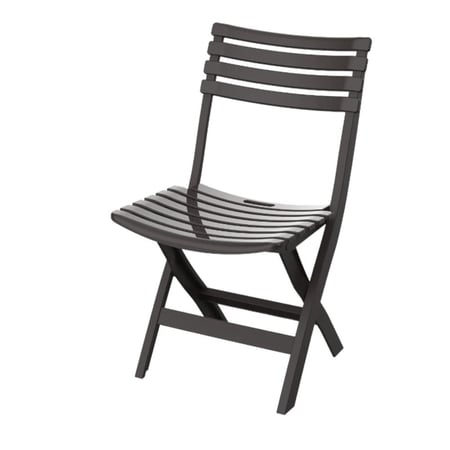 كوزموبلاست | كرسي بحر قابل للطي | ابيض رمادي بني | C001