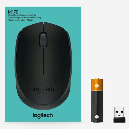 لوجيتيك | ماوس لاسكلية جودة عالية بطارية سنة Logitech | Wireless Mouse M171