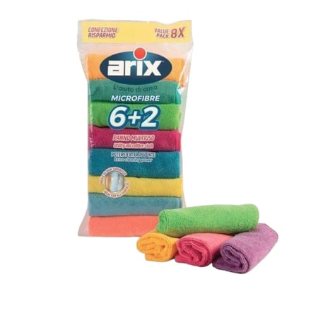 اريكس | فوط مناشف ميكروفايبر | (6+2) حبة