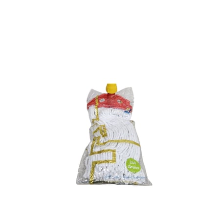 اكليل | فيام | ممسحة ارضيات | موب شعر قطن | بدون عصا | 250 جرام | كرتون | 12 حبة