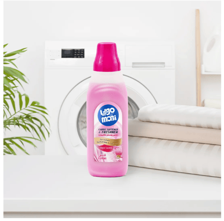 موبي | منعم وملين الاقمشة | وردي | 1 لتر | كرتون | 16 حبة