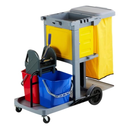 كاف كلين  عربة نظافة مع ملحقات كاملة رقم AF08170T