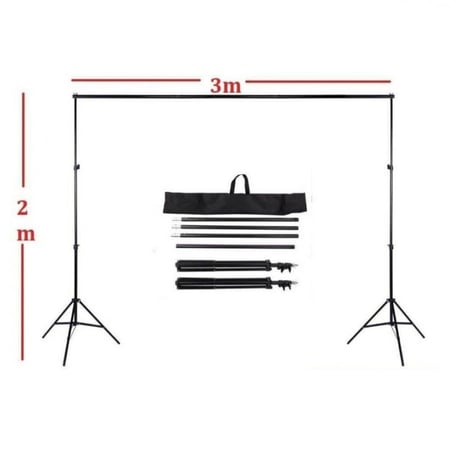 للتاجير بالقطيف | حامل خلفية ستاند تصوير | 3x2 م For Rent in Qatif | Studio Backdrop Background Stand Holder