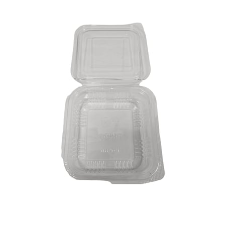 حزمة المستقبل | كرتون علب سلطة مربع بغطاء متصل شفاف 250 مل 1000 حبة