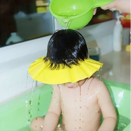 واقي الشامبو والماء للاطفال Baby Shower Cap | Shampoo Shield