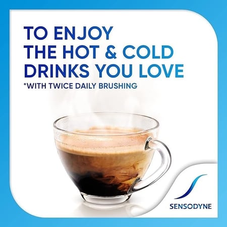 سنسوداين | معجون اسنان | عناية متعددة + تبييض الاسنان لحساسية الاسنان | 50 مل