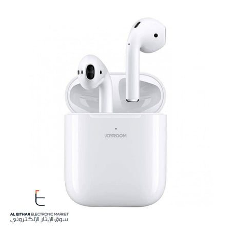 جوي روم | الاصلي سماعة بلوتوث ابيض JOYROOM | Original JR-T03S TWS Bluetooth Earphones 5.0 White