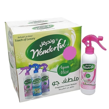 وندرفل | كرتون بخاخ معطر جو أزهار الربيع 350 مل 12 حبة