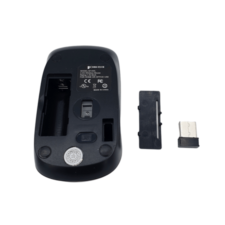 بروتيك | ماوس لاسلكية ابيض / اسود PRO-TECH | Wireless Mouse M14WL