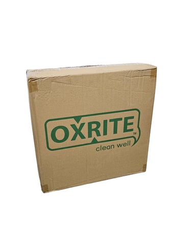 النعيمي | اوكسرايت | وسادة اسفنج تلميع للصيانة | احمر | 17 انش | 43 سم | كرتون | 5 حبة