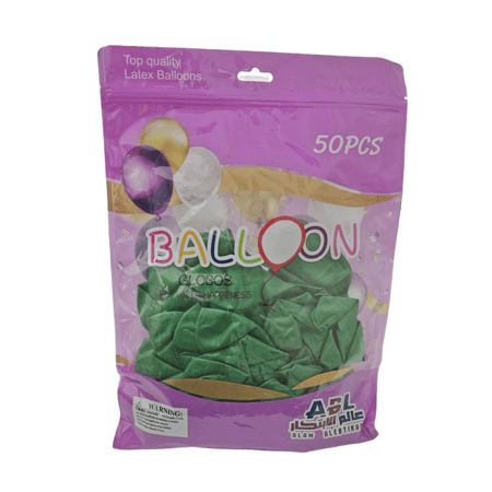 كيس بالونات | متعدد الالوان | 50 حبة | Balloons Bag | Multi-Color | 50 pcs | Item No.AB-1598