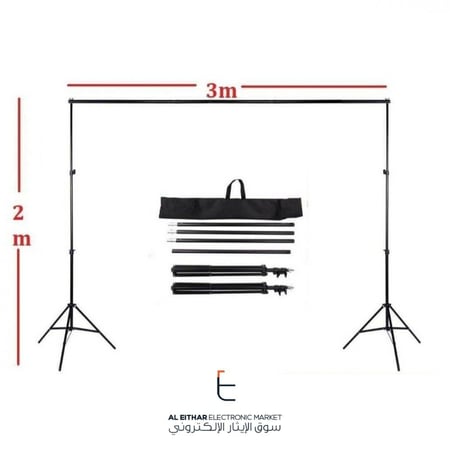 للتاجير بالقطيف | لوحة بروجكتور | 3x2 م مع ستاند For Rent in Qatif | Projector Screen With Stand