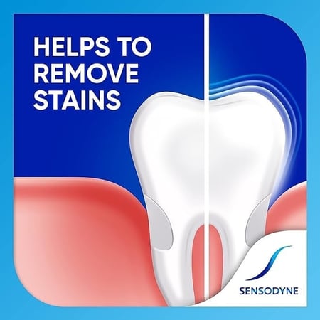 سنسوداين | معجون اسنان | عناية متعددة + تبييض الاسنان لحساسية الاسنان | 50 مل