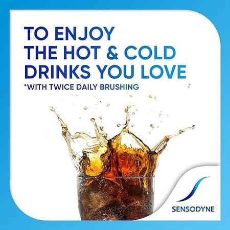 سنسوداين | معجون اسنان | عناية متعددة + تبييض الاسنان لحساسية الاسنان | 50 مل