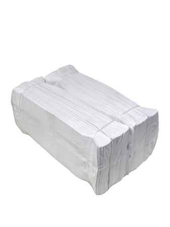 الجبر | اكياس ورقية | ابيض | 15x30 سم | رقم 5 | حزمة 4 كجم